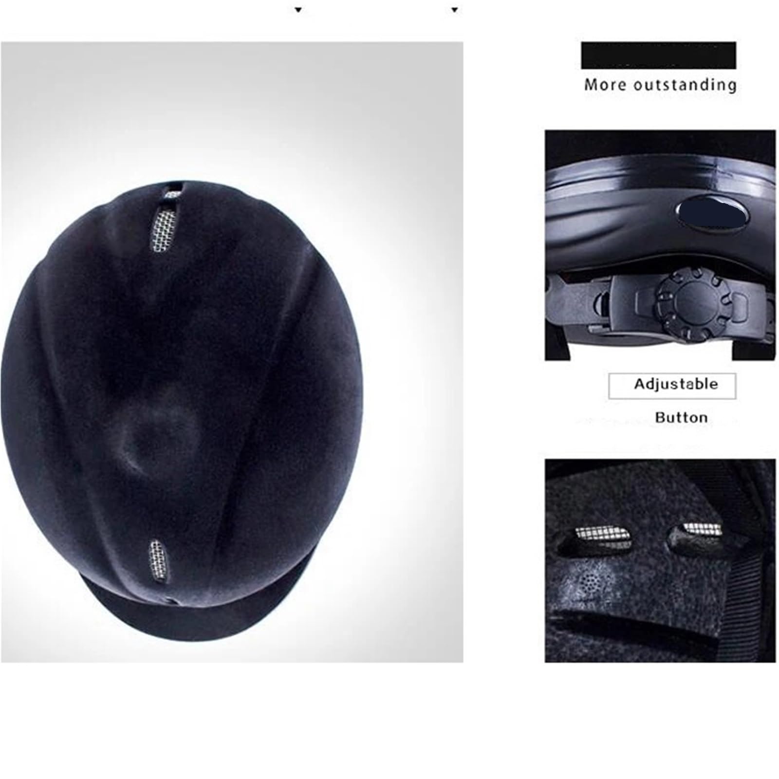 Casco da Equitazione Casco in velluto for equitazione, attrezzatura equestre
