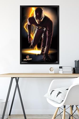 Miniatura 6 de Trends International DC Comics TV - The Flash - Póster de pared vertical, 22.375 x 34 pulgadas, versión enmarcada en negro