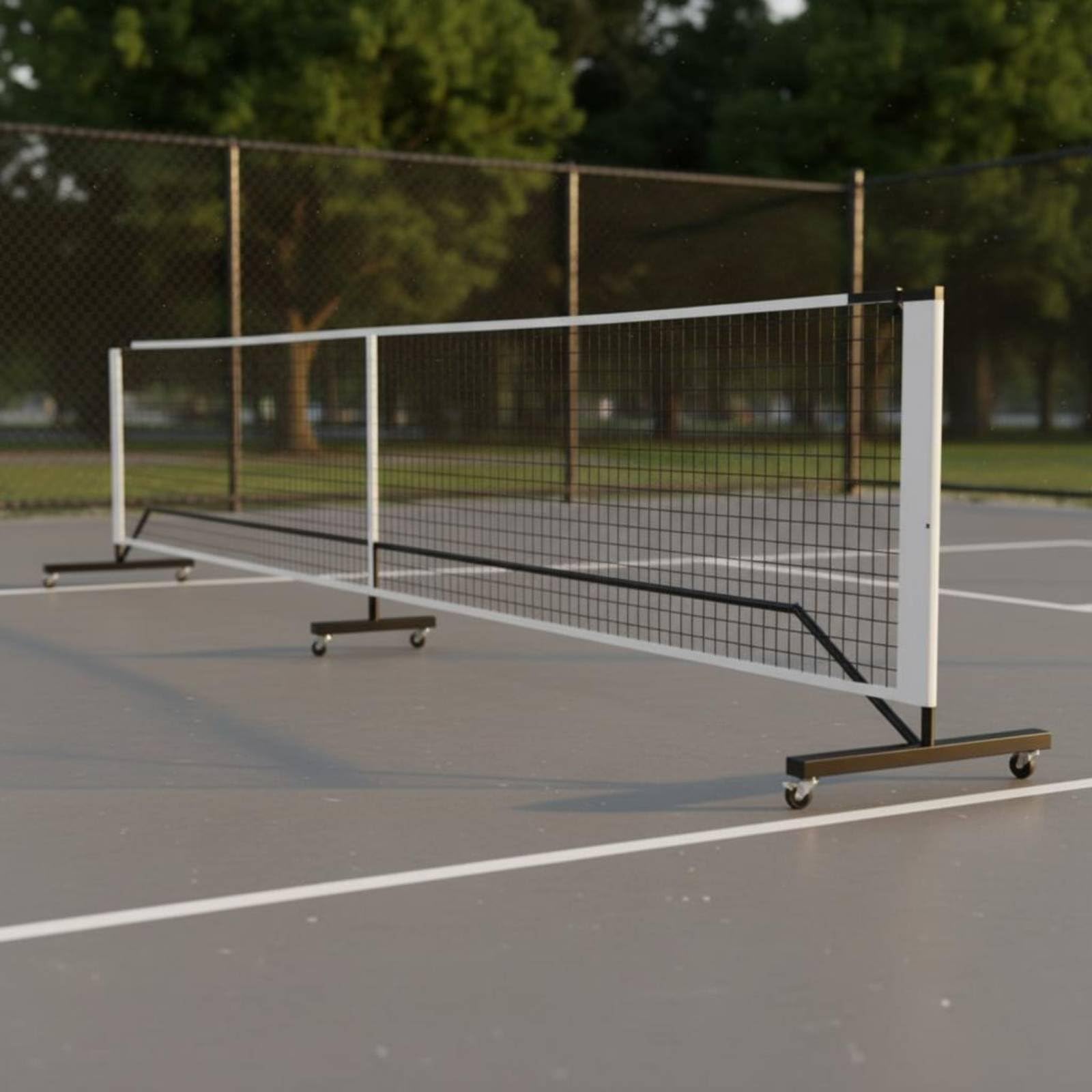 Rete da Pickleball Portatile Rete Allenamento Rete Pratica Rete Smontabile con Modulare E Stabilità Elevata Materiale