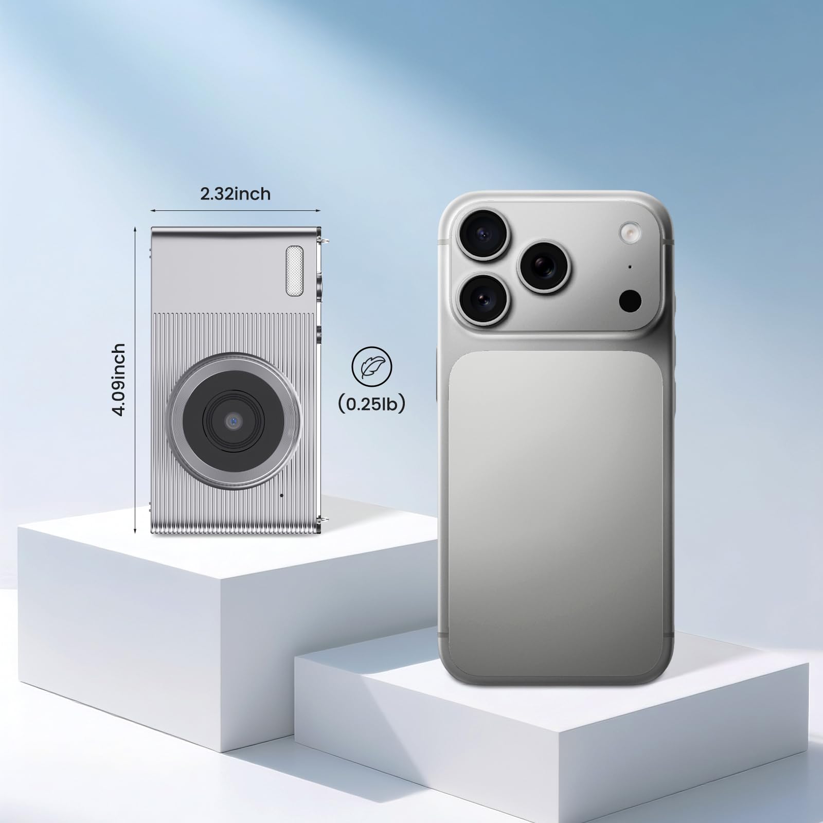 Fotocamera digitale per bambini, UHD 4K 72 MP, fotocamera digitale Point and Shoot con scheda di memoria da 32 GB e zoom digitale 16X Anti Shake, compatta e portatile, piccolo regalo per ragazzi e
