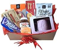 Cesta Premium Café Da Manhã Com Produtos Importados E Caneca