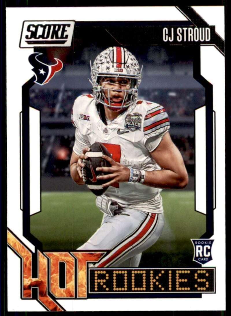 2023 Score Hot Rookies #3 C.J. Stroud NM-MT Houston Texans Football Trading Card NFL