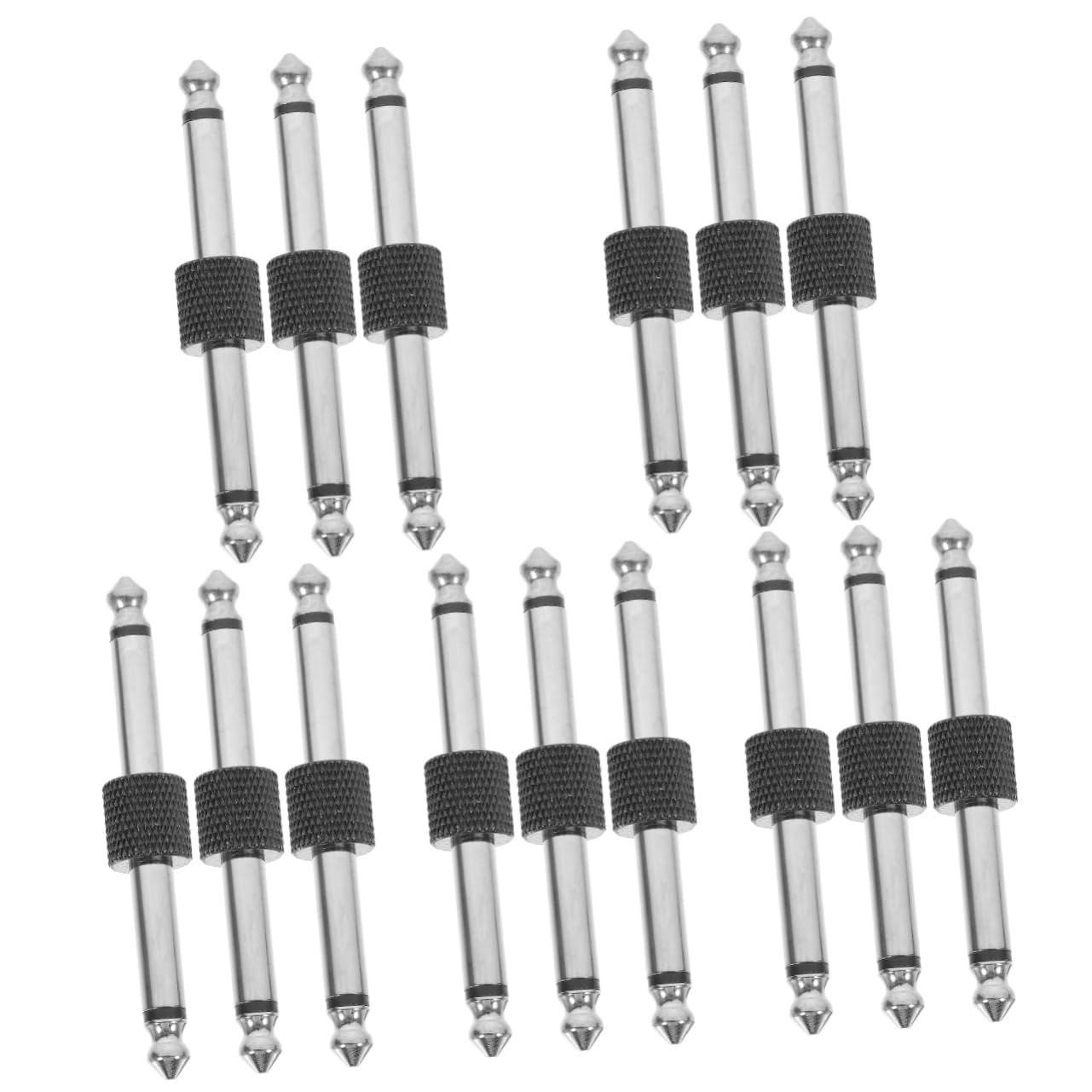 ERINGOGO 15stücke Gitarren-pedal-connector Gerade Klinkenadapter Für Effektpedale Robuste Verbindung Für Instrumente Geräuschloser Sound Für Musiker Unterwegs