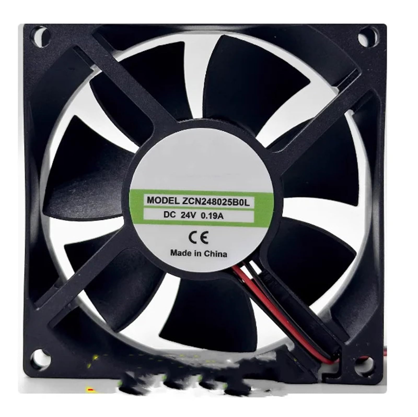 Ventilador 248025B0L de 24V y 0.19A para refrigeración interna