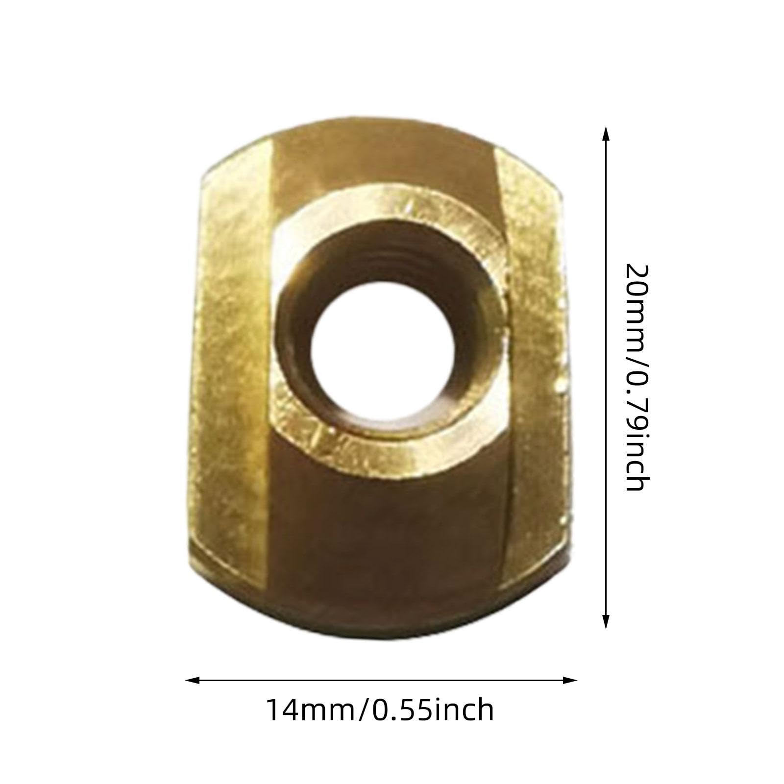 Milageto 4x M8 Hydrofoil Mounting T Nuts Supplies High Strength T Bolts Sturdy Sliding T Nuts Accessories for Water Sports Kites Board