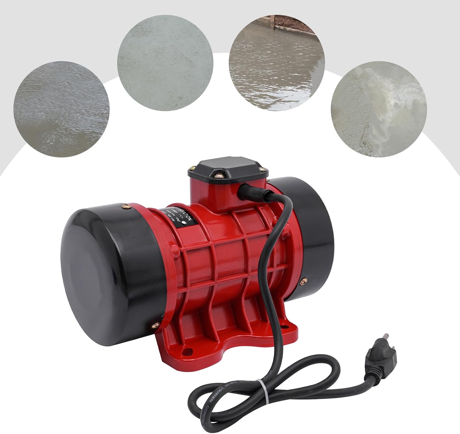 Concrete Vibrator Vibration Motor 250W Vibrating Electric Vibrators Shaker Table