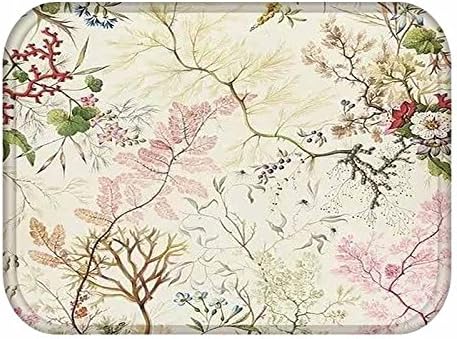 40x60cm Fashion Design Flower Printing Soft Floor Carpet Bathroom Mat For Home Living Room Bedroom Kitchen Doormat Rug