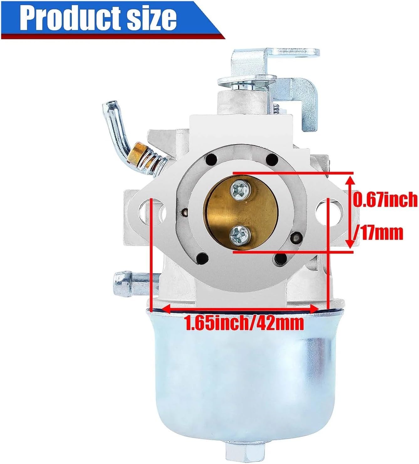 Carburetor Replacement Fit for CCR2000 CCR3000 Snowblower Snowthrower 38130 38185 38185C 38186 13200-906B0