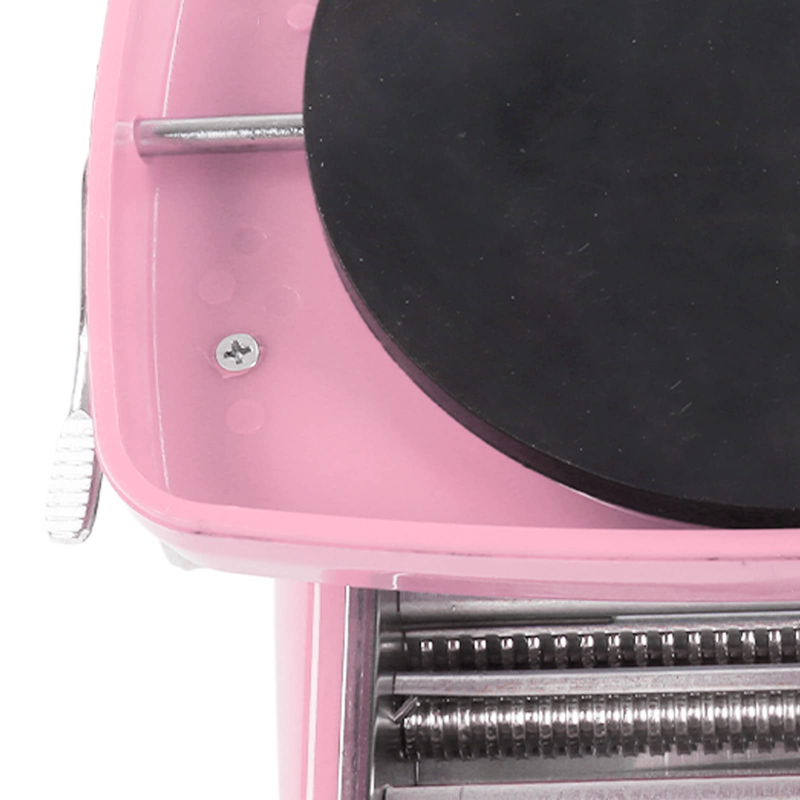 Nudelmaschine, Langlebige Nudelpresse aus Edelstahl für das Kochen in der Küche zu Hause, Einfache Manuelle Bedienung (Saugnapf 2 Messer)
