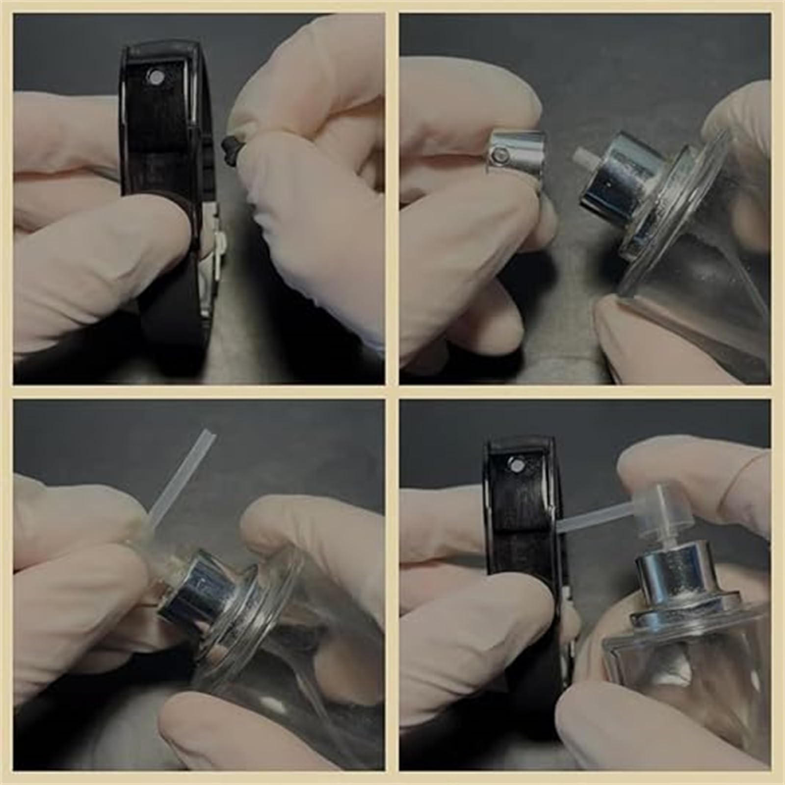 Genérico Pulsera atomizadora de fragancia, pulsera ajustable con difusor de aceites esenciales y perfumes recargables, reutilizable, adecuada para la vida cotidiana fuera del hogar