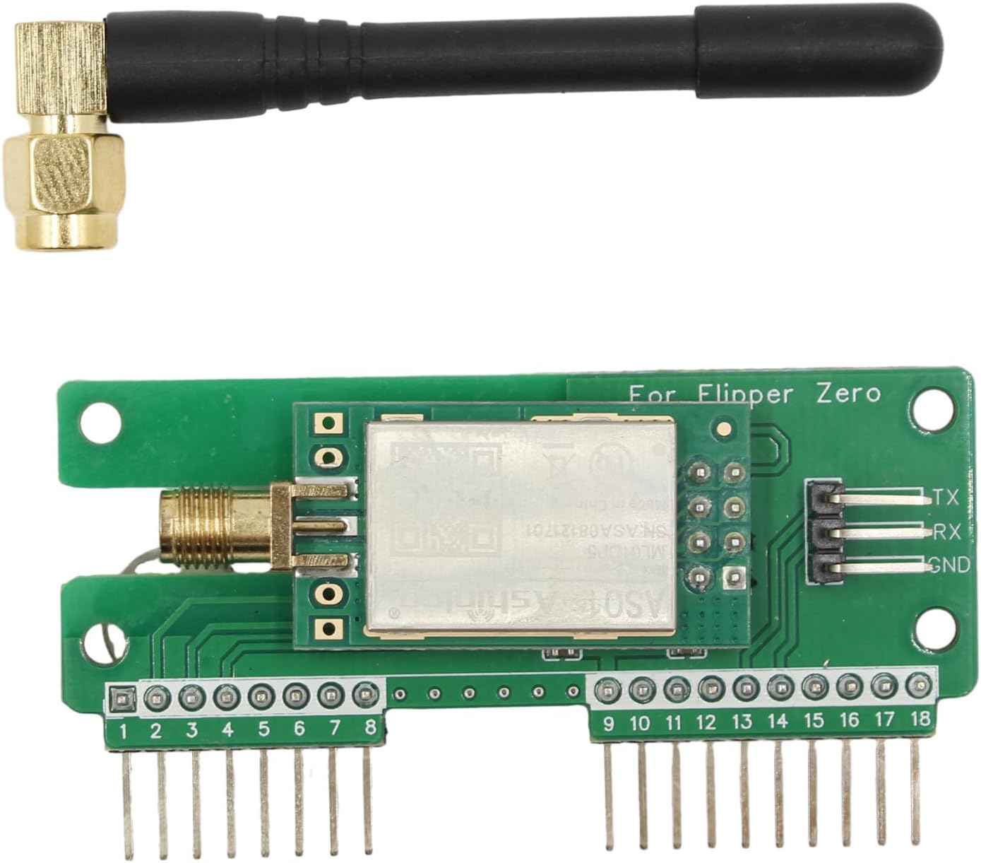 Flipper Zero improved NRF24 Modulsse GPIO for sniffers and mouse jackers (01)