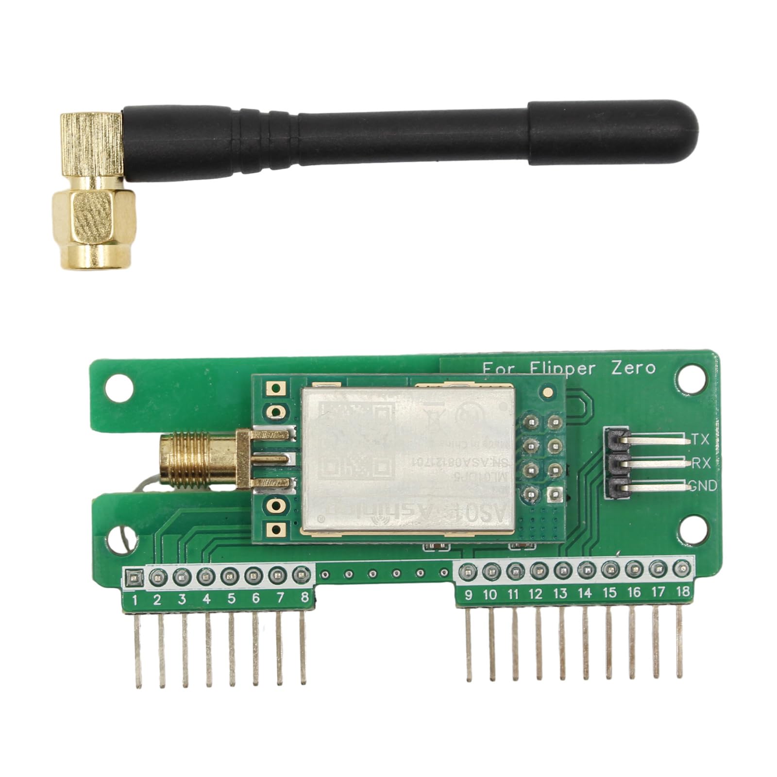 Flipper Zero improved NRF24 Modulsse GPIO for sniffers and mouse jackers (01)