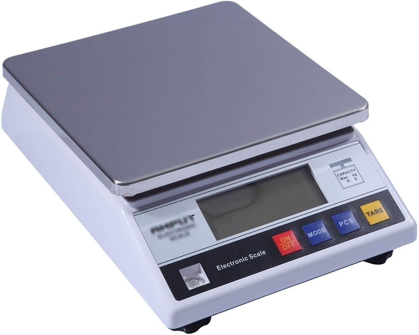 Báscula electrónica Báscula de Cocina Báscula de Cocina for Hornear en casa, Báscula de Mesa Báscula de Cocina electrónica de Acero Inoxidable(6kg/0.1g)