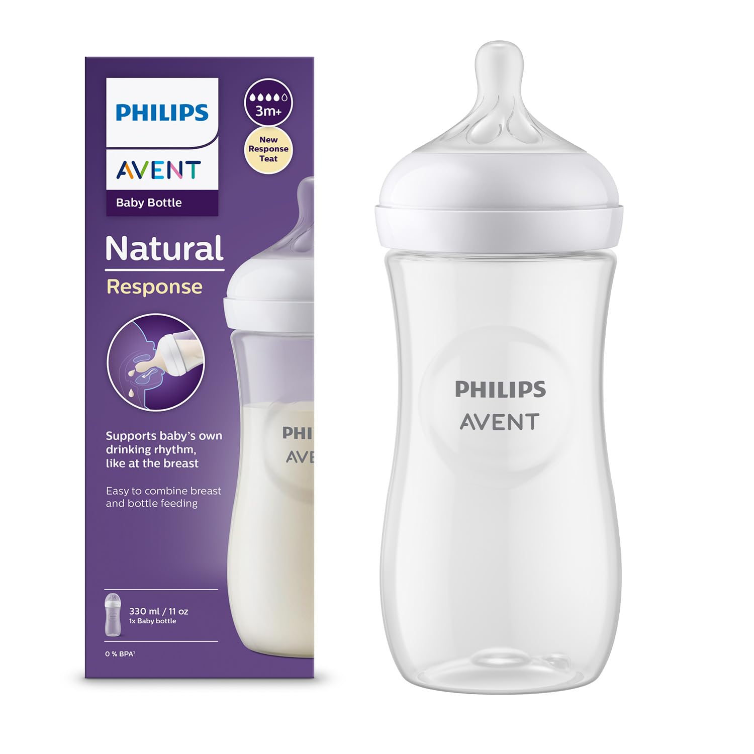 Philips Avent NATURAL 2.0 BOTTLE 330ml Single SCF036/10-picture-29