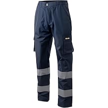 Reflective High Visibility Safety Waterproof rain Pants for Motorcycle Cycling, Farming, Hiking Works and Fishing