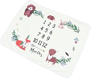 Hemoton Cobertor Marco Cobijas Recien Nacidos Woobie Cobertor Fotografias Blocos Mês Do Bebê Cobertor Crescimento Bebê Cobertor Marcos Recém-Nascidos Cobertor Fotografia Pano De Fundo