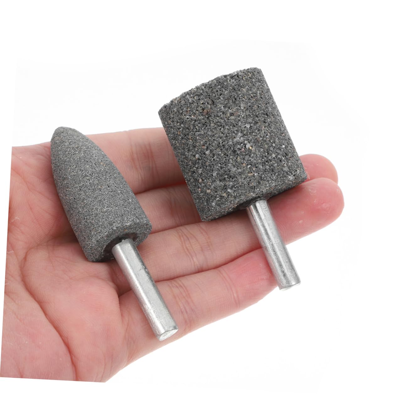 20pcs Corundum Mounted Stone Grinding Bits Rotary Polishing Carving Bits for Sharpening Metal Grinding Head Abrasive Stone for Polishing Engraving