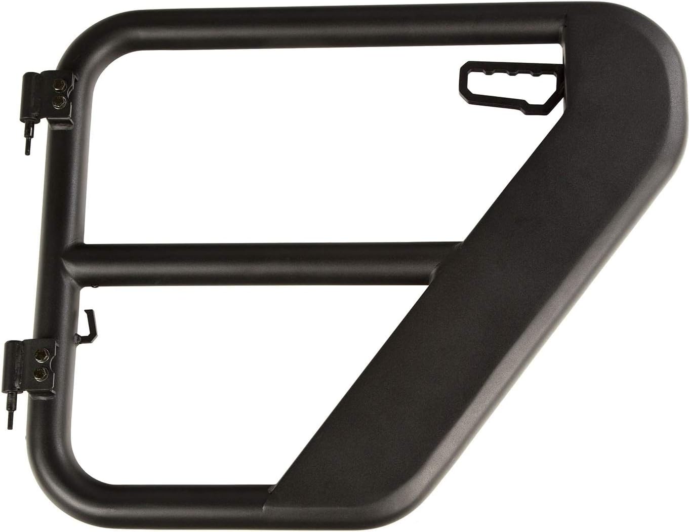 Rugged Ridge Fortis Tube Doors for Jeep Wrangler/Gladiator | Steel, Black | 11509.14 | Fits 2018-2025 Jeep Wrangler JL; 2020-2025 Jeep Gladiator JT