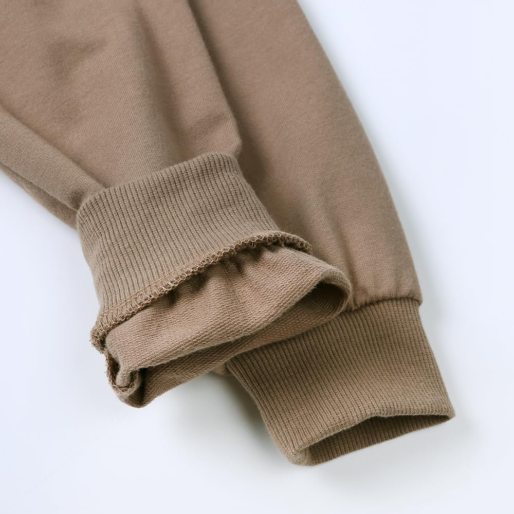 Toddler Boy Fall Outfits 3T 4T 5T Boys Clothes Kids Solid Sweatsuits Cotton Sweatshirt and Pants Clothing Sets - Image 9