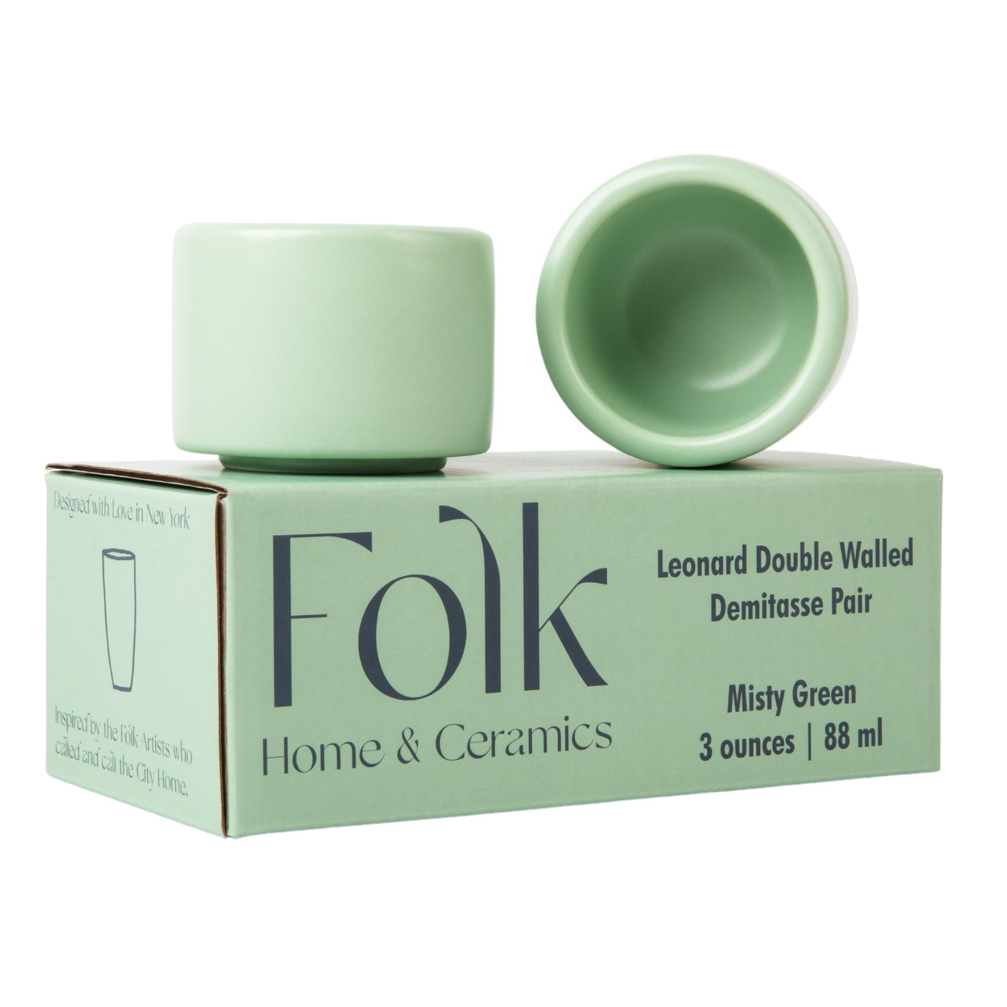 Folk Ceramics Leonard Espresso Cup