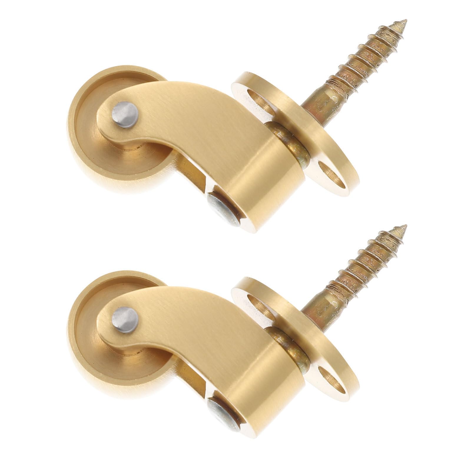 Roulettes en laiton or silence casters pour protéger le sol - 8