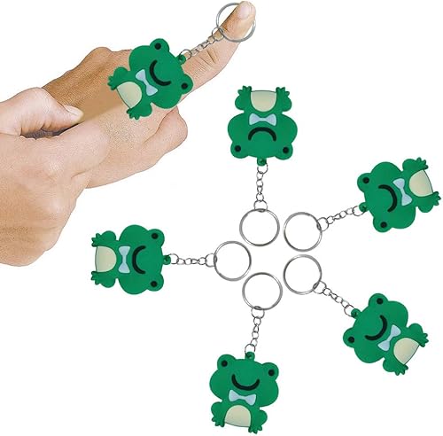 Miniatura 8 de iMagitek Paquete de 24 llaveros de león de animales de safari para recuerdos de fiesta temática de león, recuerdos de fiesta de safari en la selva,