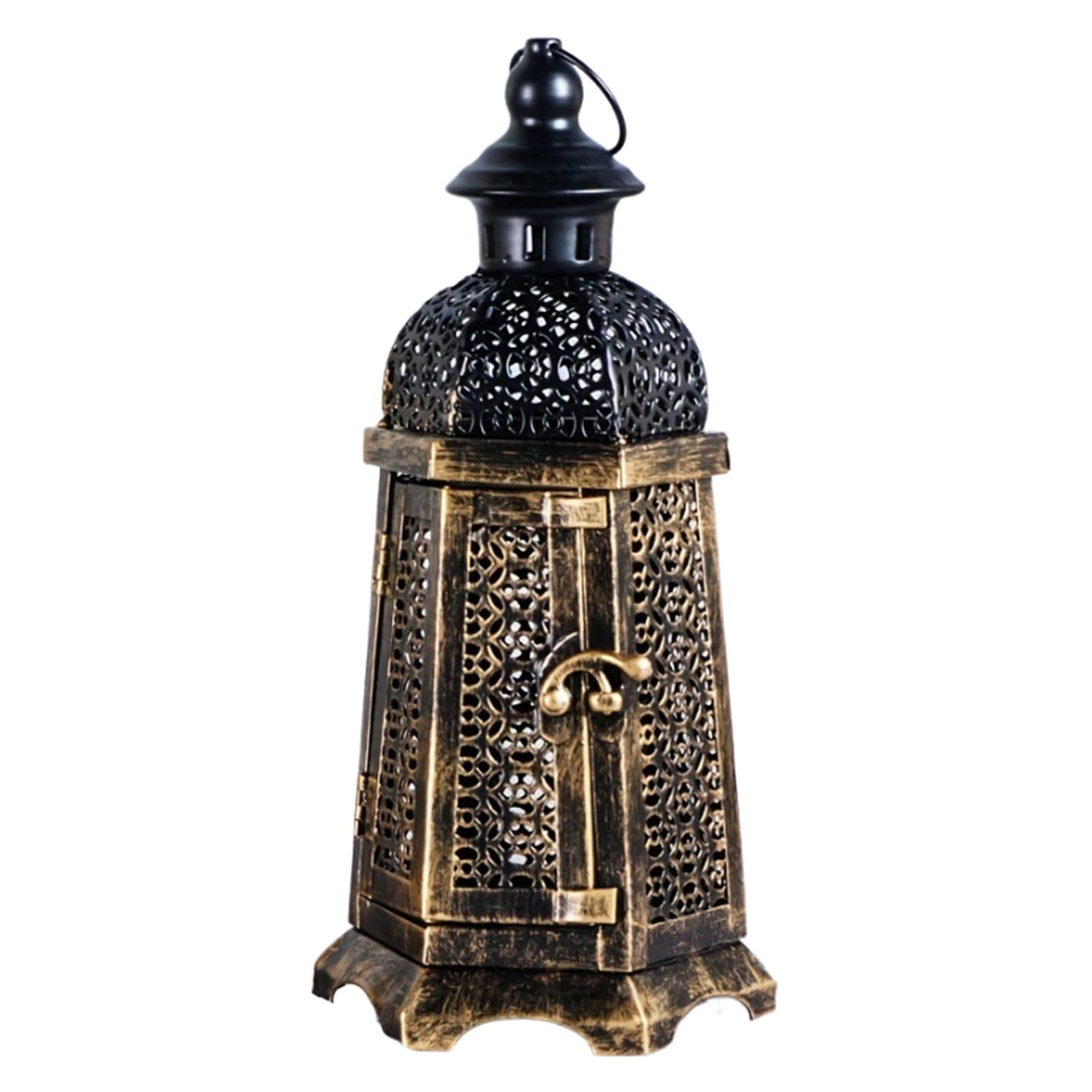 Bougeoir rustique marocain pour une décoration de table vintage et chaleureuse