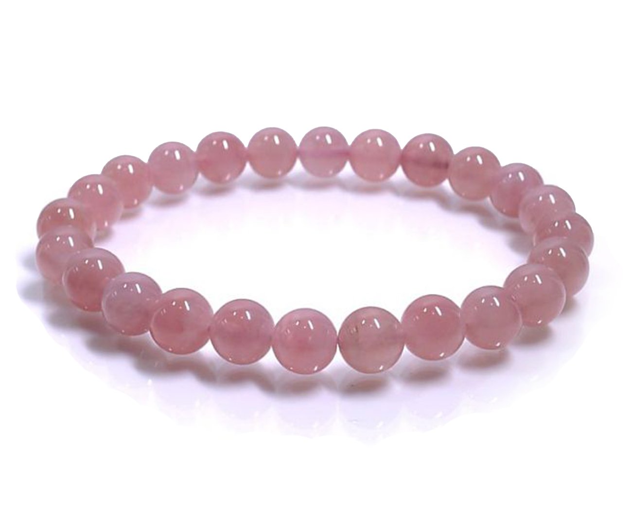 jewelswonder Rose Quartz Bracelet For Unisex Adult (B01DU2YCI0) Amazon Price History, Amazon Price Tracker