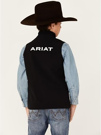 ARIAT boys New Team Softshell Vest