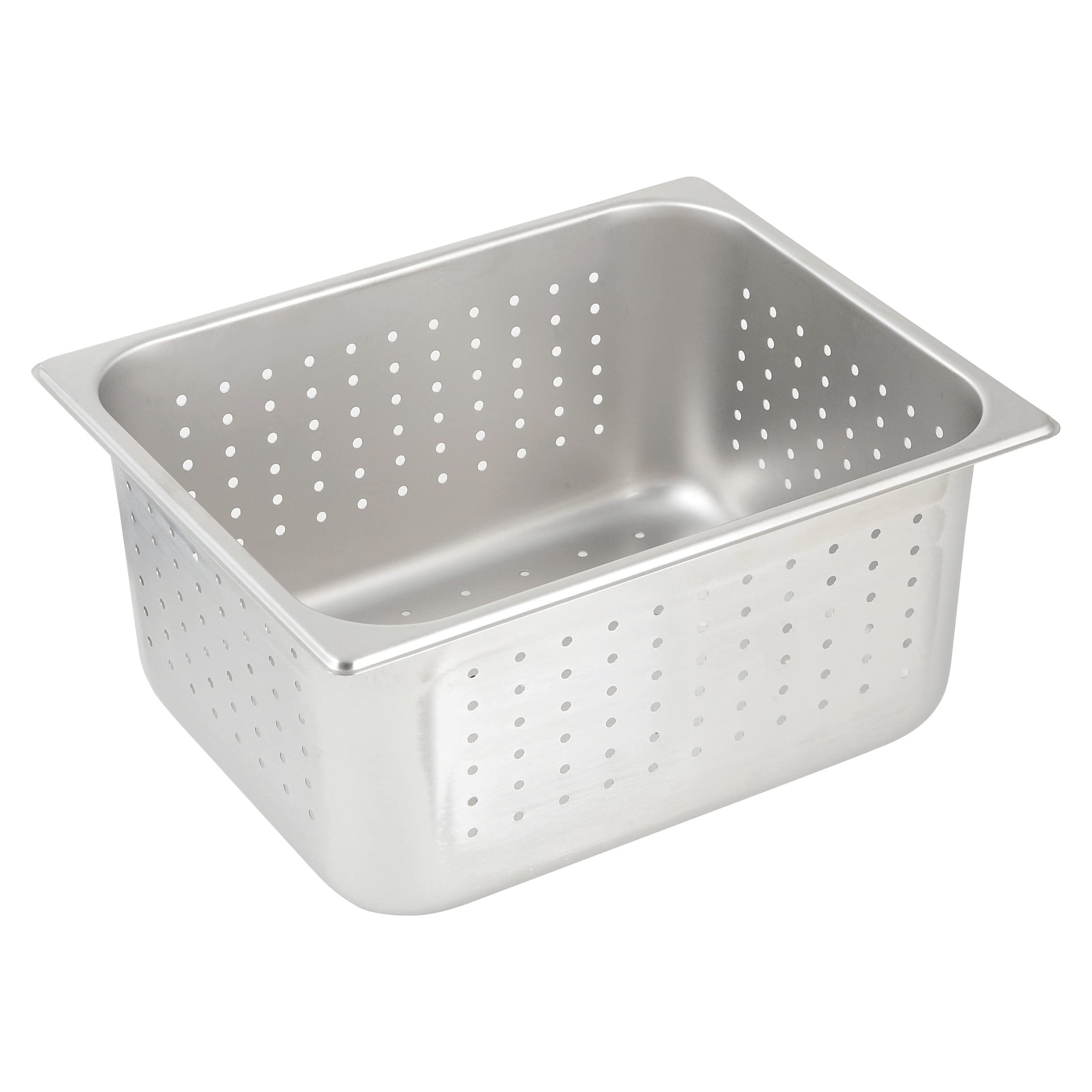 Winco , Half Size 6" Pan Perforated