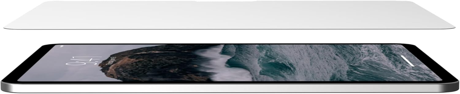 URBAN ARMOR GEAR UAG Designed for iPad Pro 11" Glass Screen Protector M5 2025 6th Gen, M4 2024 5th Gen A3357 A3358 A3359 A2836 A837, Ultra HD Anti-Fingerprint Scratch Resistant Tempered Glass, Clear