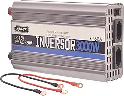Inversor de Tensão Veicular 3000w 12v pra 220v - knup