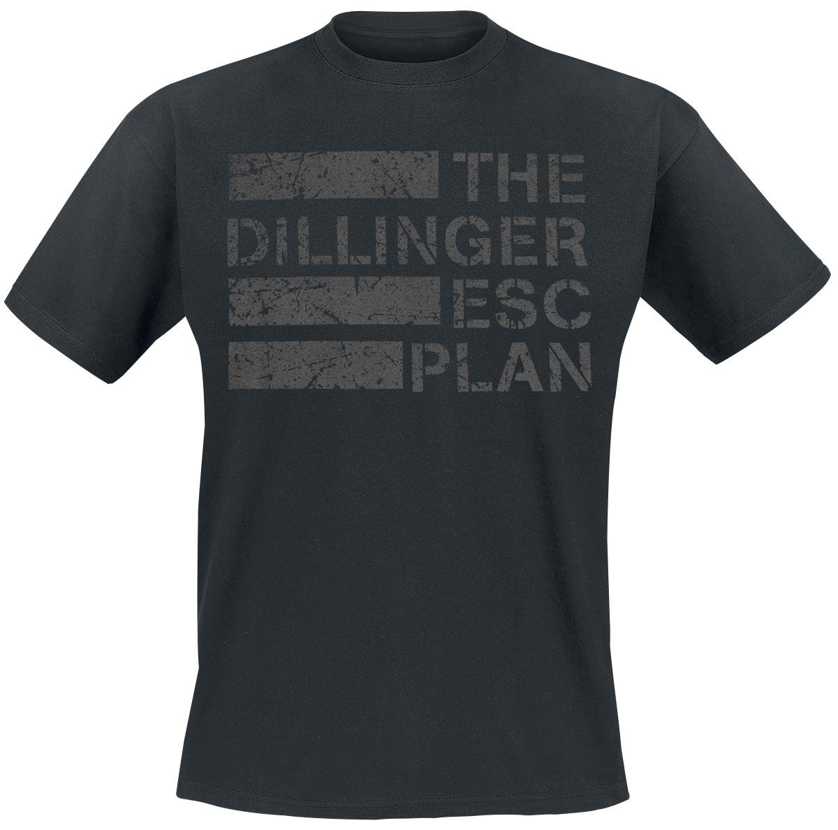 The Dillinger Escape Plan Flag T-Shirt black S