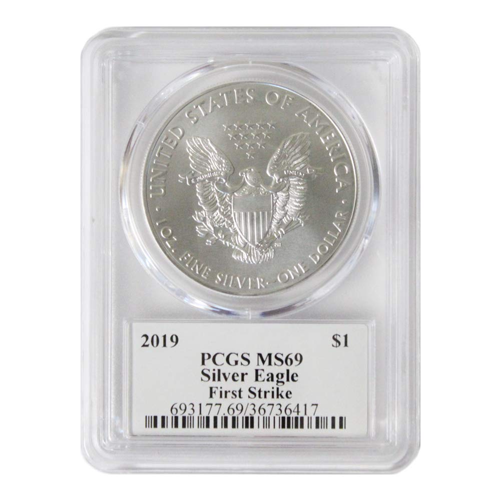 2019 American Silver Eagle $1 MS69 First Strike PCGS Make America