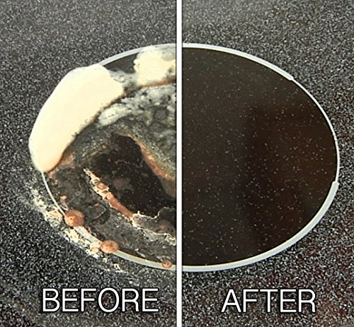 BAR KEEPERS FRIEND Cooktop Cleanser (13 OZ) with TWO All Purpose Scrubber Cloth | Heavy Duty Glass, Range and Cooktop Cleaner - Thumbnail 5
