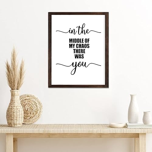 Miniatura 59 de In This Kitchen We Dance - Letrero de madera para decoración de pared, con citas religiosas, letrero de madera enmarcado, estilo rústico de granja