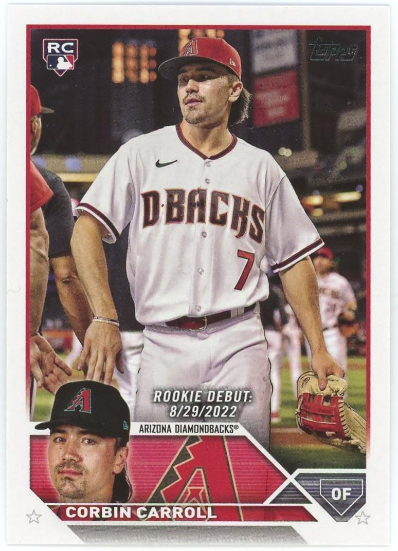 Amazon.com: 2023 Topps Update Series #US244 Corbin Carroll Arizona 