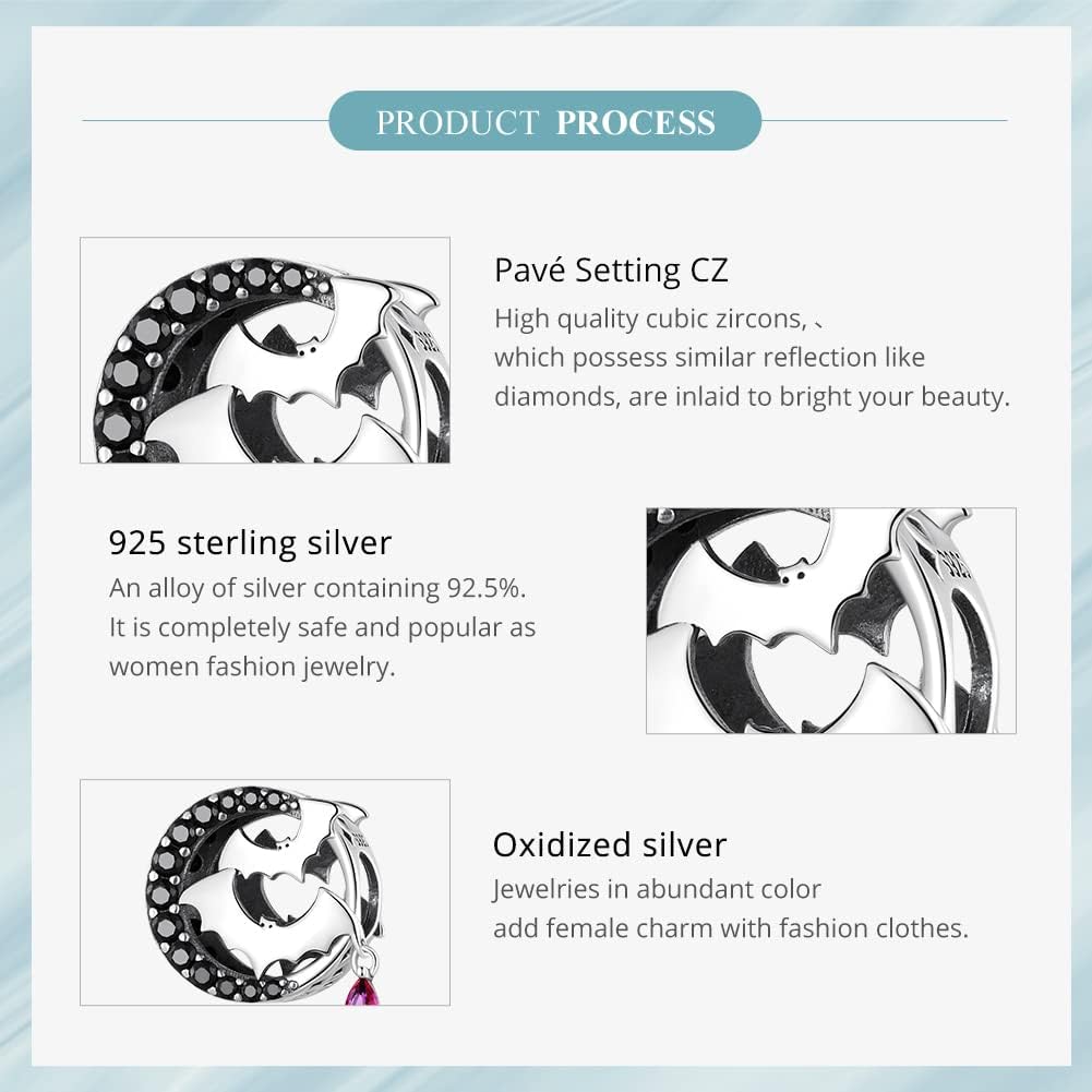 Sterling Silver Infinity Charms for Bracelets Necklaces Family Forever Cubic Zirconia Charm Jewelry Gifts for Women - Image 5