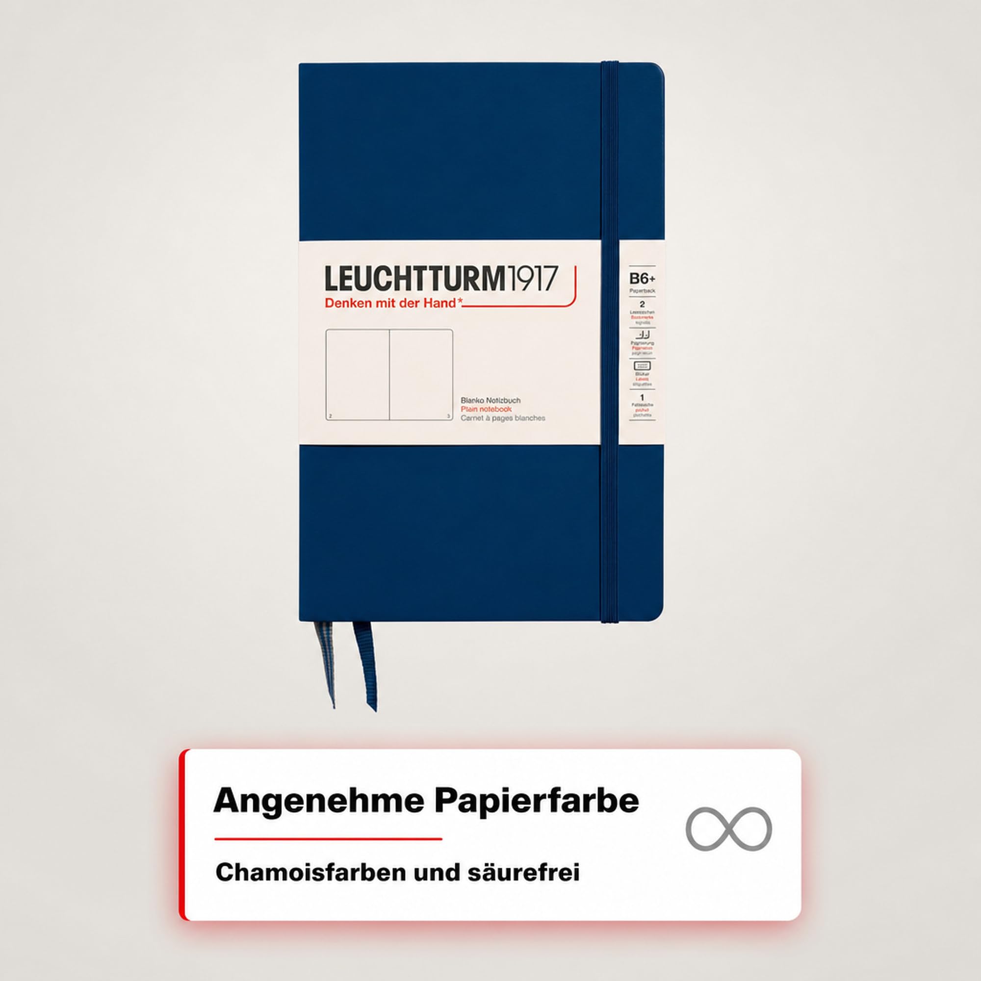 LEUCHTTURM1917 B6+ ノート 4冊セット Amazon.com : LEUCHTTURM1917 - Notebook Hardcover Paperback B6+