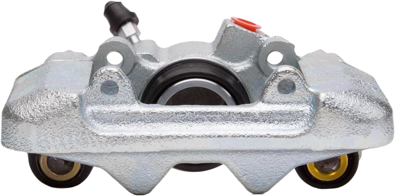 R1 Concepts Rear Right Brake Caliper Silver Zinc Coated CAL-76630| Fits 2003-2008 Pontiac Vibe, Toyota Matrix; 2000-2005 Toyota Celica; 2005-2006 Toyota Corolla