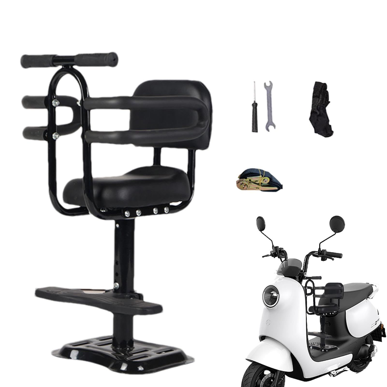 Amazon | 電動自転車用チャイルドシート、キッズバイクシート