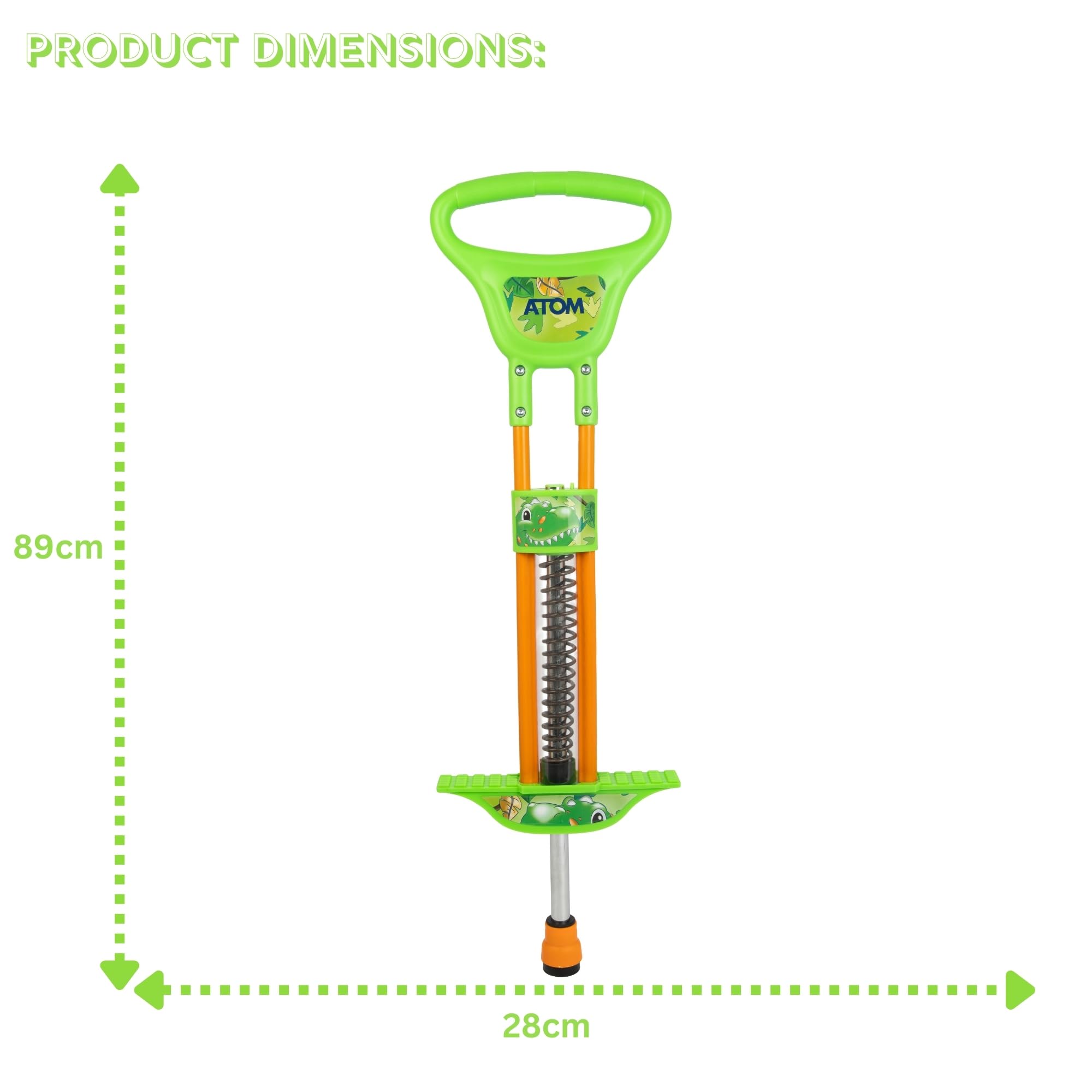 ATOM Light Up Pogo Stick for Kids Ages 6+ - Image 7