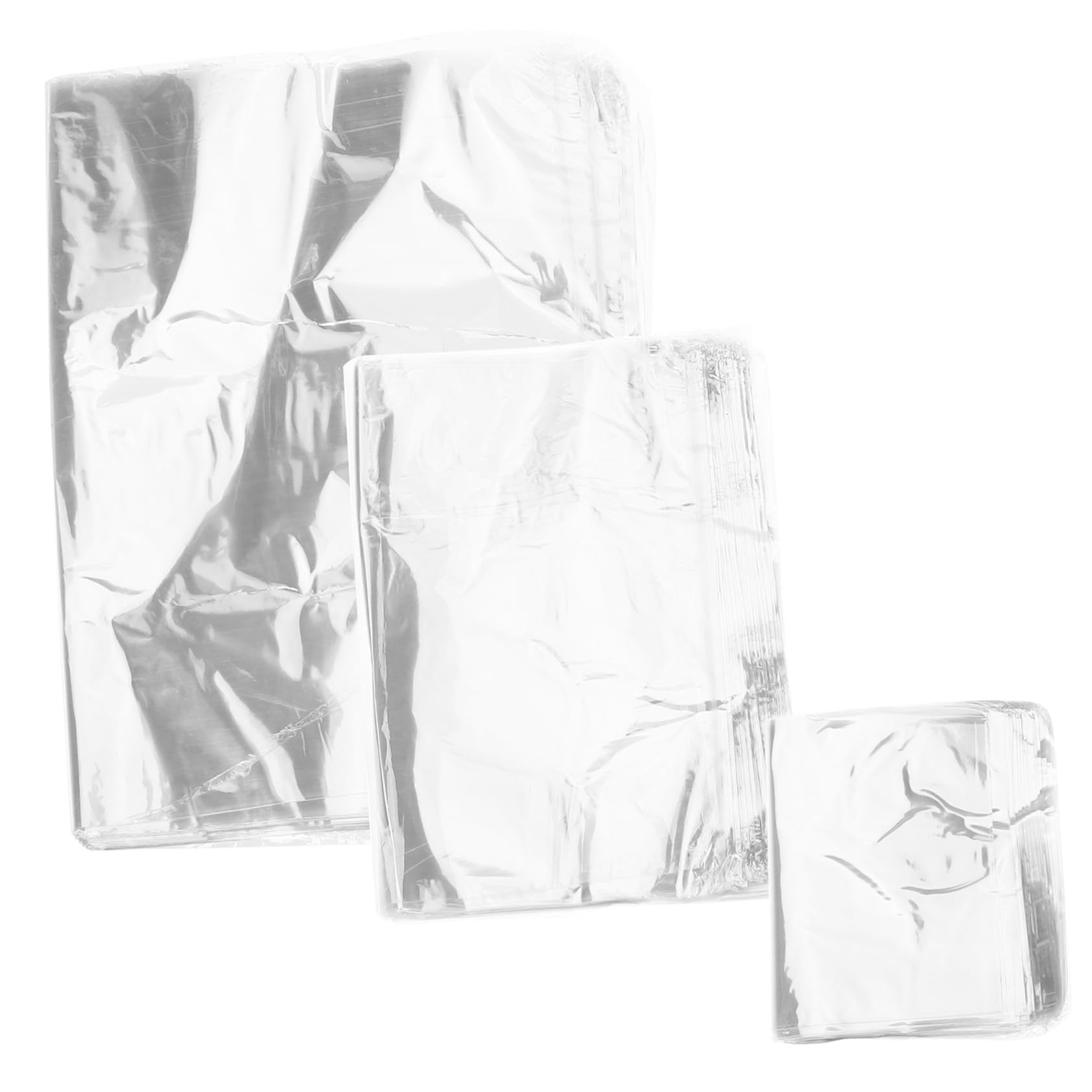 SOLUSTRE Heat Shrink Wrap Bags 300pcs Sturdy Shrink Wrap for Shoes Bottles Cosmetics