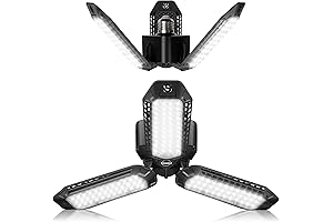 Fancierc Garage Light-Glare-Free 360° Illumination