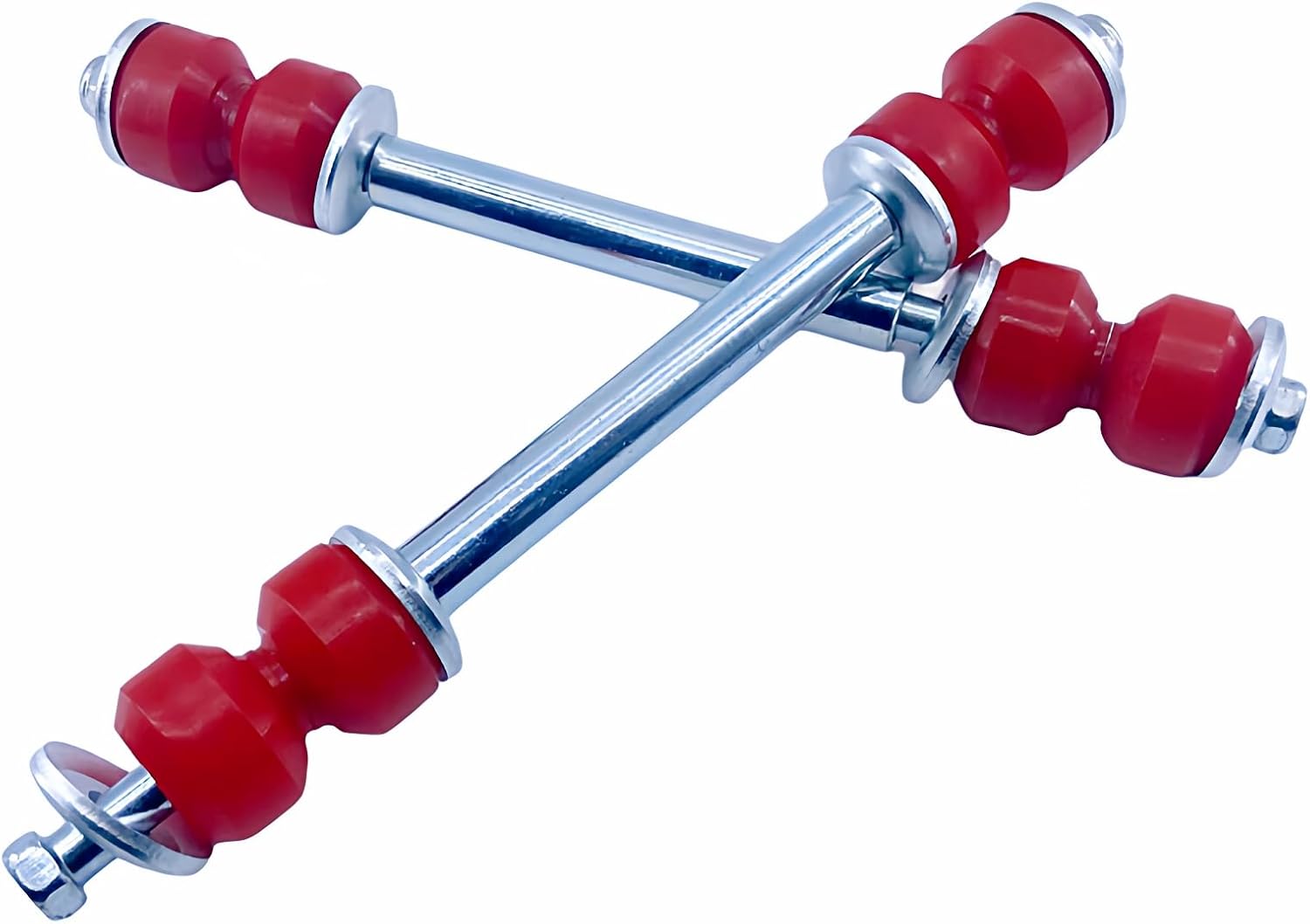 ABELIEF 2pcs K80631 Front Polyurethane Stabilizer Sway Bar End Links For Chevy/Chevrolet Silverado Express 1500 2500 3500,For GMC K1500 K2500 K3500, For Avalanche Sierra Yukon #K80631PU #K700539PU