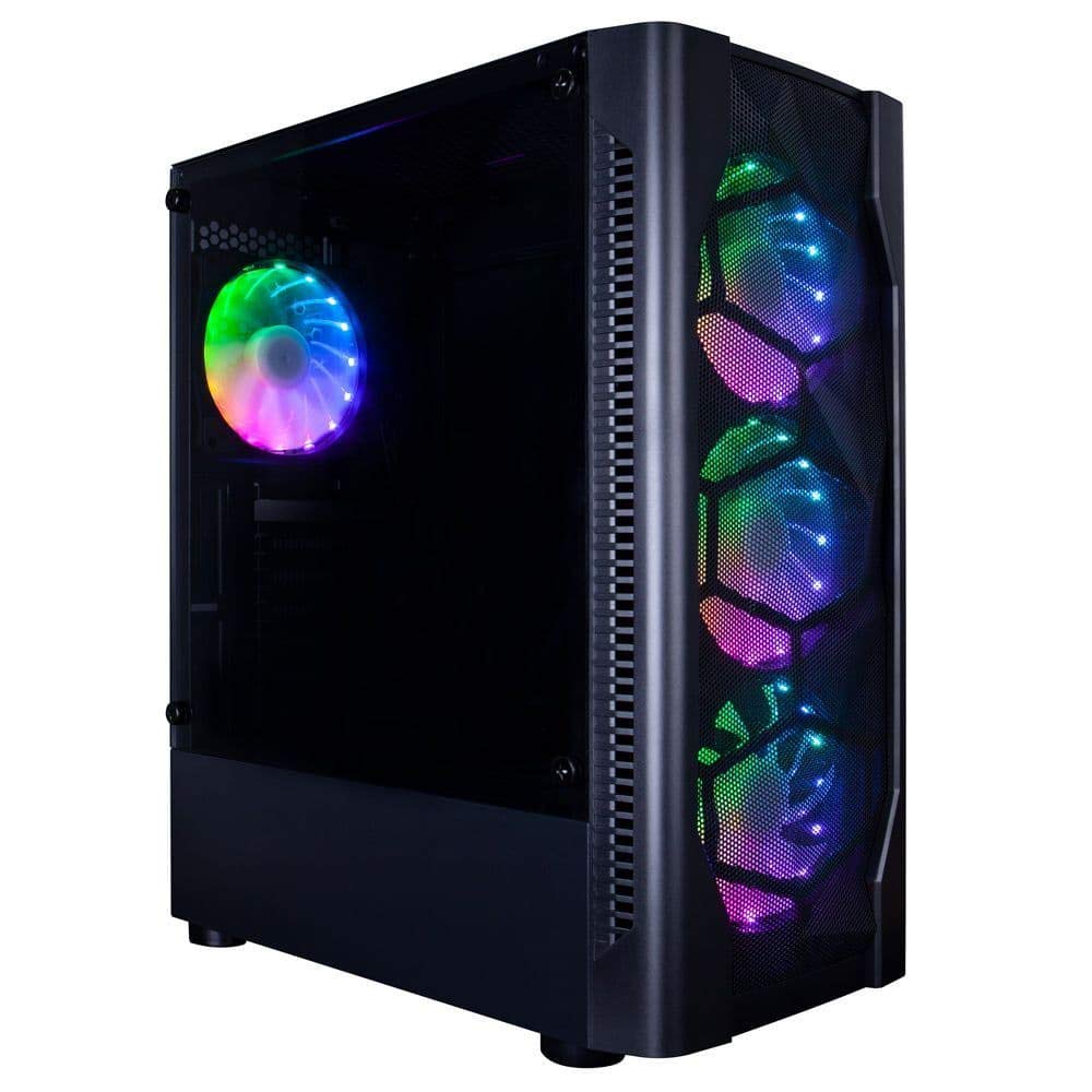 1st Player D4 Mid Tower Black Gaming Case