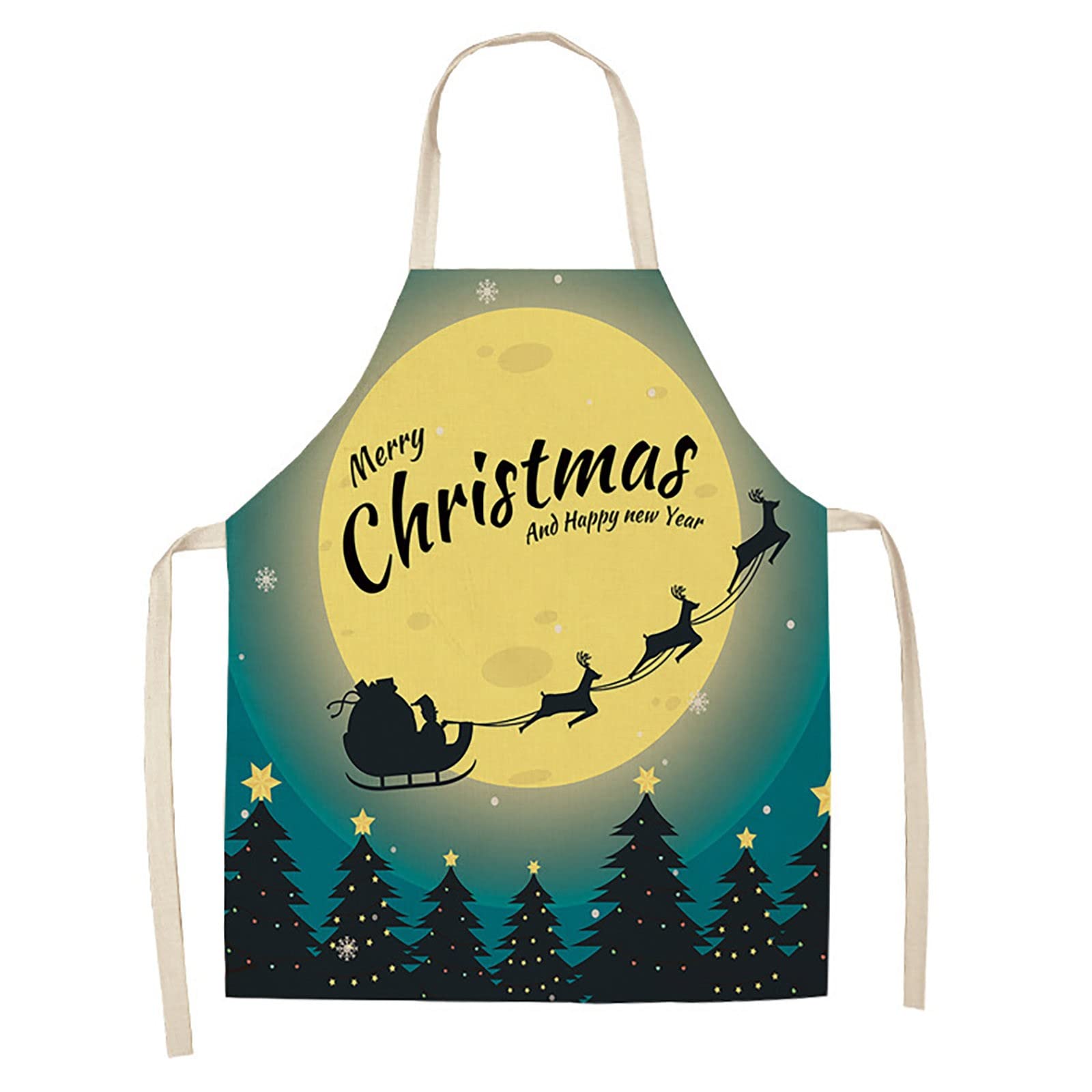 Mandil Impermeable Mujer Cocina de Navidad Delantales de cocina Delantales de tela escocesa negra y roja Delantal ajustable de tela escocesa de búfalo para hornear Gorro Cocinero Hombre (R, B)