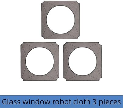 Window Cleaning Robot Cleaning Solution And Mopping Pads, Compatible With Ecovacs Winbot W930/ 950, Replacement Accessories(A)