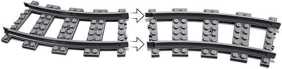 LEGO City Değiştiren Makaslar 60238 - Tren Seven Çocuklar için Yaratıcı Oyuncak Yapım Seti (8 Parça)