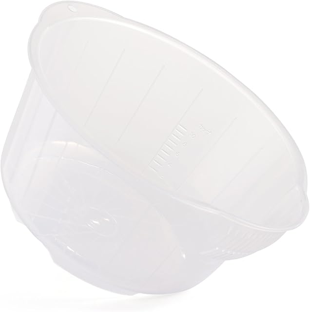 REISHUNGER Rice Washing Bowl (2 l / 26 cm) for washing rice and vegetables